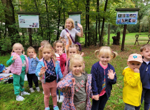 Wycieczka do lasu w Sokolnikach