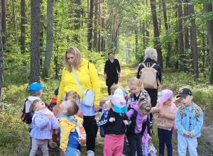 Wycieczka do lasu w Gostkowie