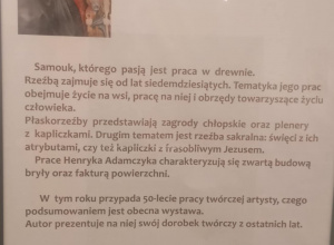 Wycieczka do Domu Kultury na wystawę pt. "Boruta i inne"