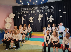 Uroczystość zakończenia roku w grupie "Wiewiórki"