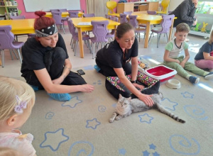 Spotkanie z przedstawicielami Zwierzolubów z Łęczycy