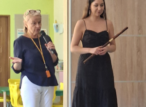 Koncert muzyczny p.Witka pt. "Wreszcie spotkanie z panią muzyką"