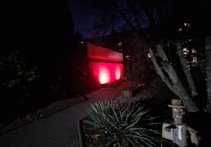 Nasze przedszkole świeci na czerwono