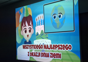 Kolejny slajd z życzeniami dla ziemi