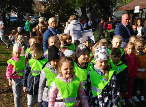 Udział w XI Biegu Papieskim w Parku Miejskim