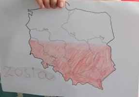 Mapa konturowa Polski